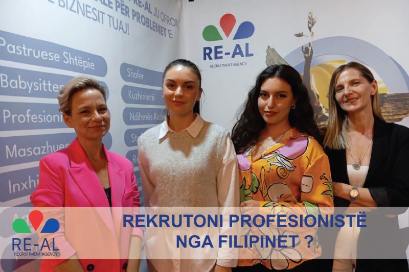 Rekrutimi i kandidateve te kualifikuar nga Filipinet dhe Azia, Rekrutimi stafi te huaj per kompani shqiptare, Rekrutimi dhe punesim nga filipinet per ndertim ne shqiperi
